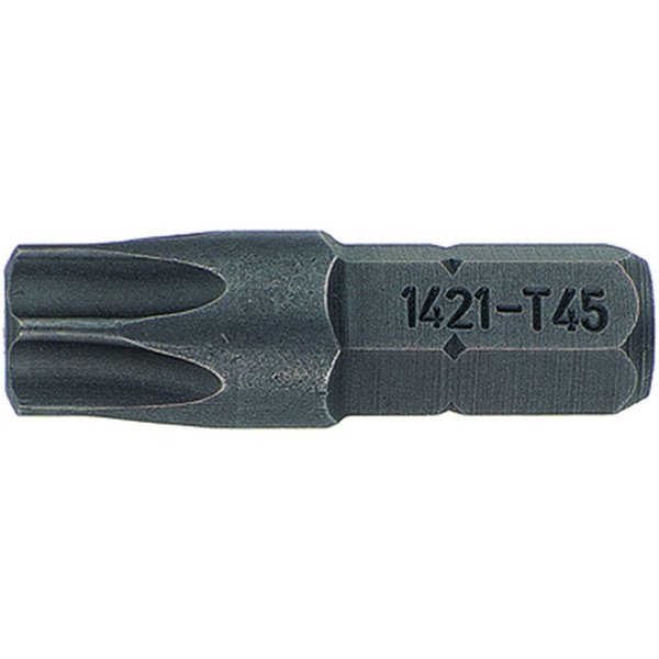 Stahlwille Tools Bit screwdriver socket TORX T 45 hex C 6, 3 L.25 mm 08130045